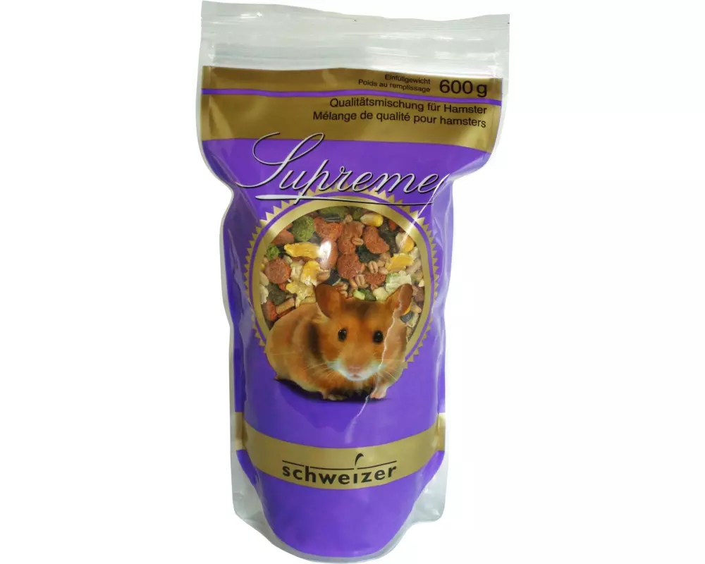 Eric Schweizer Hauptfutter Supreme für Hamster, 600 g
