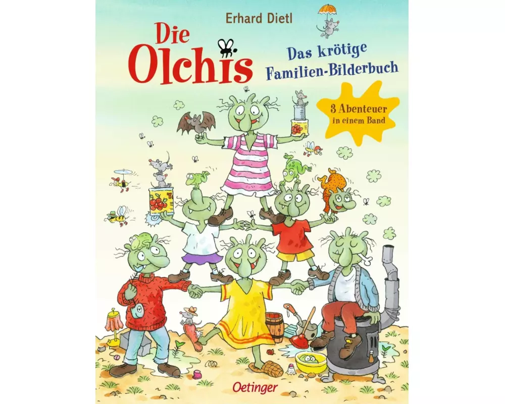 Die Olchis. Das krötige Familien-Bilderbuch