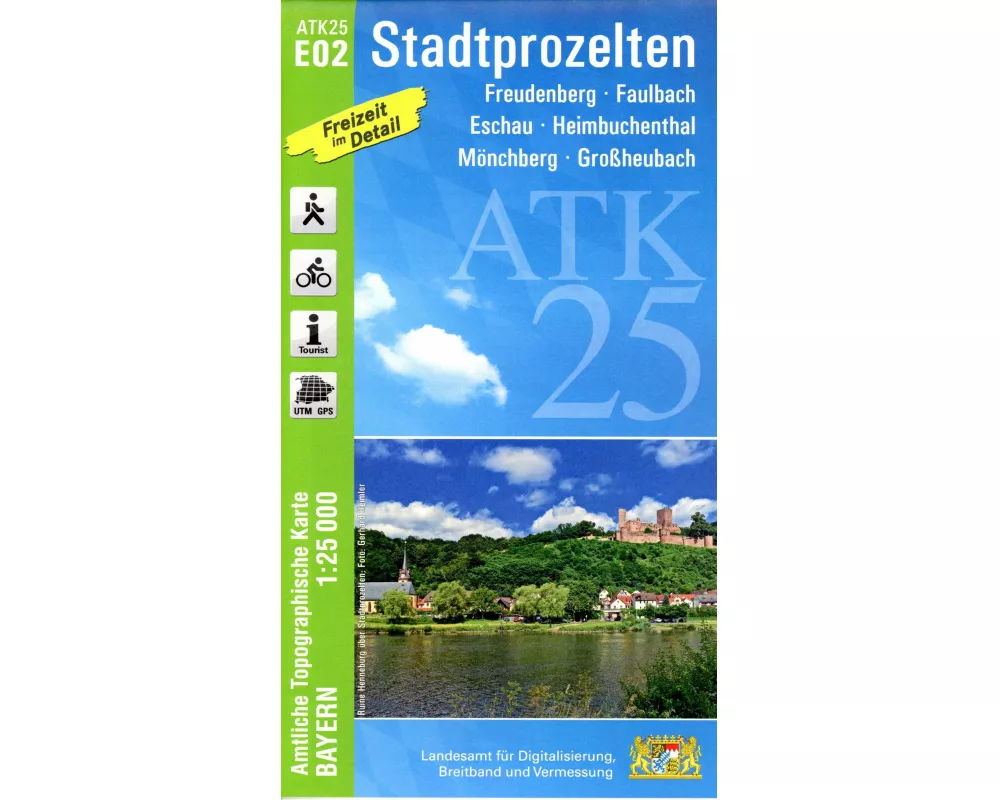 ATK25-E02 Stadtprozelten (Amtliche Topographische Karte 1:25000)