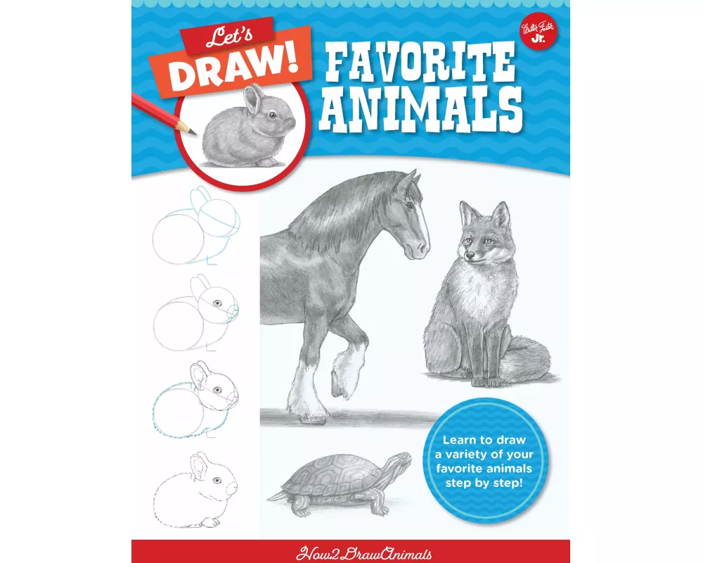 Let's Draw Favorite Animals: Volume 3