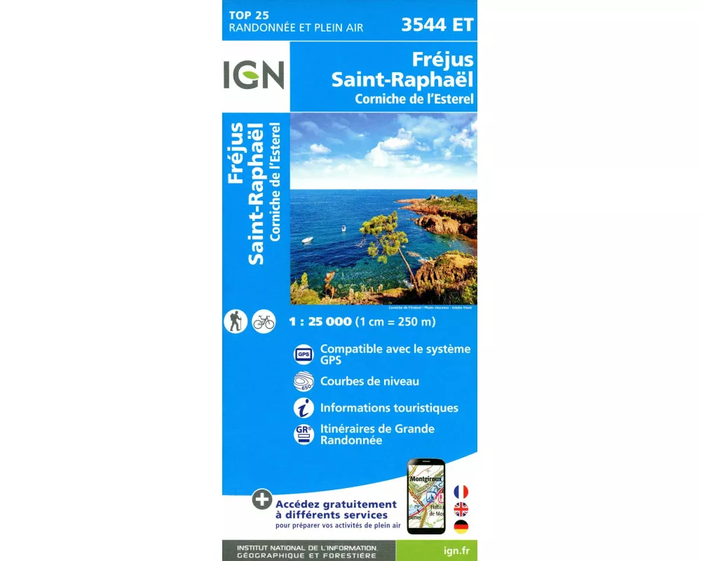 Fréjus St.Raphael 1:25 000