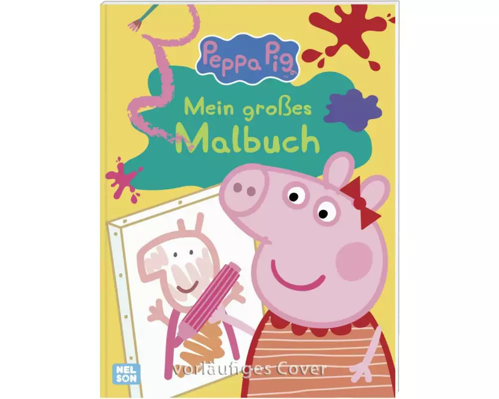 Peppa Wutz Ausmalbilder: Mein großes Malbuch