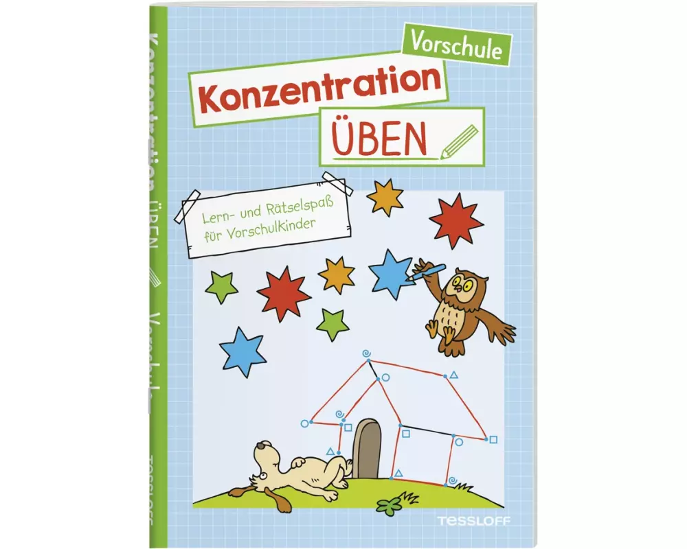Konzentration üben. Vorschule