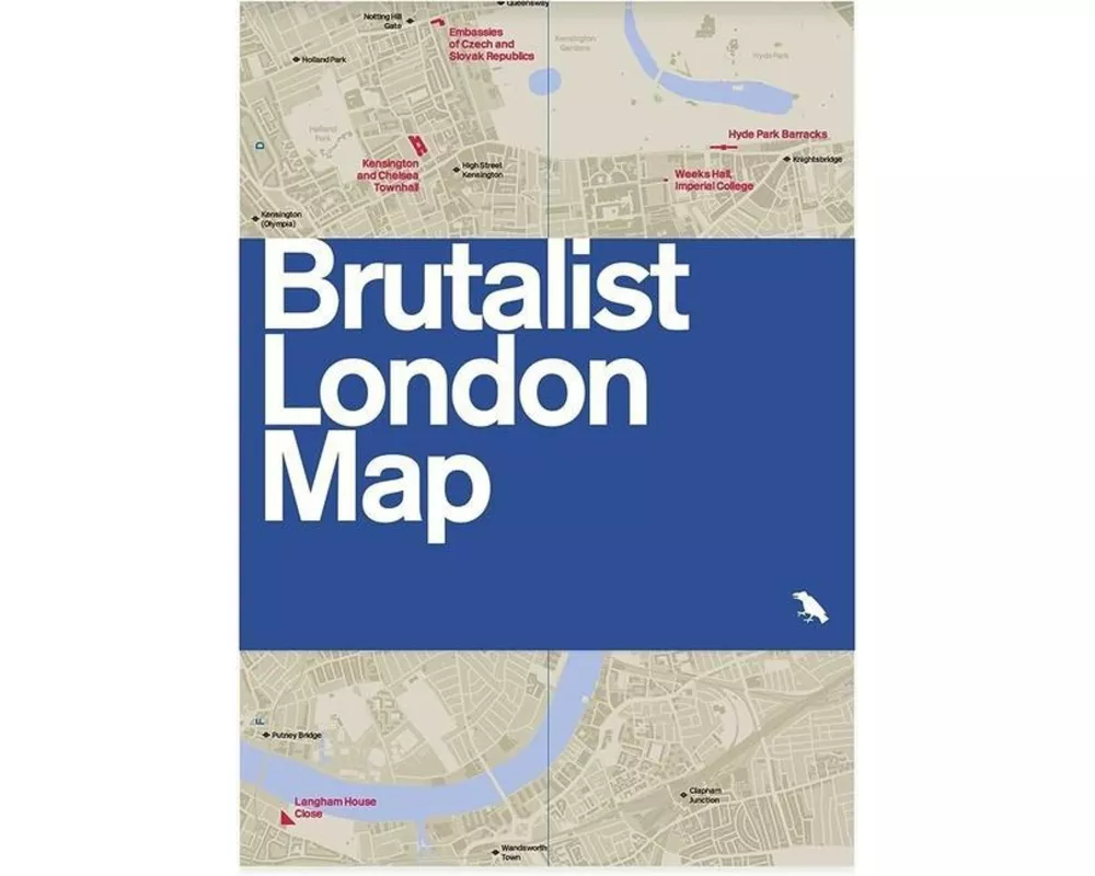 Brutalist London Map