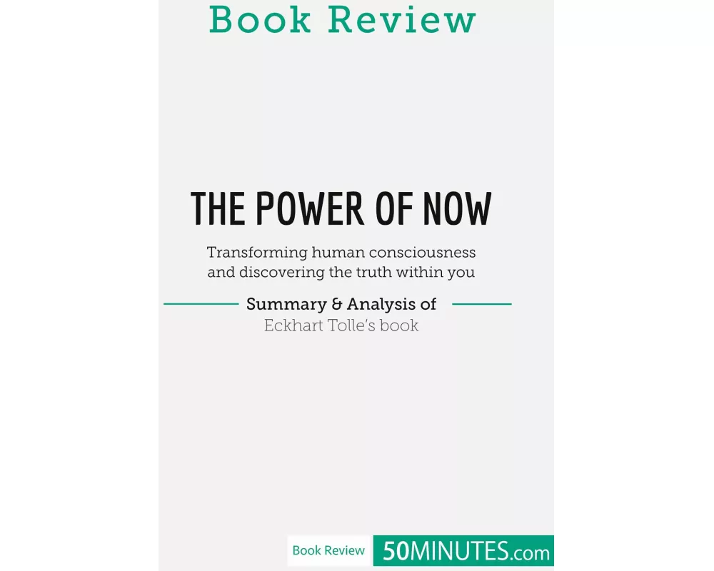 Book Review: The Power of Now by Eckhart Tolle