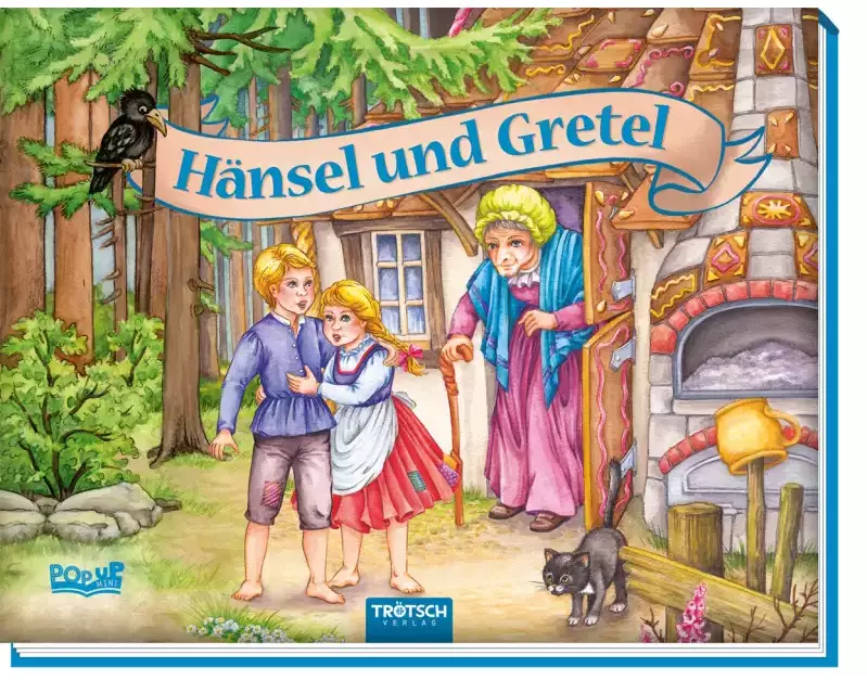 Trötsch Märchenbuch Pop-up-Buch Hänsel und Gretel