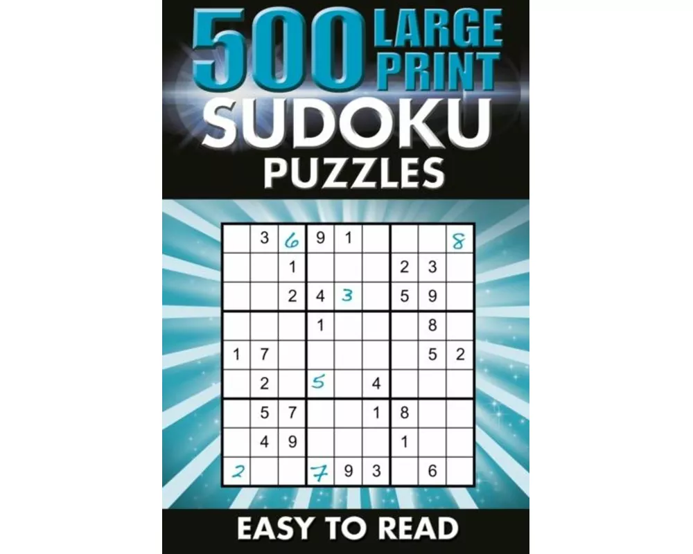 500 Large Print Sudoku Puzzles