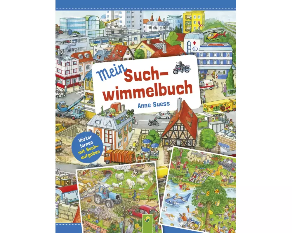 Mein Suchwimmelbuch. Wörter lernen mit Suchaufgaben