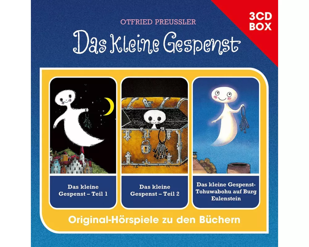 Das kleine Gespenst - 3-CD Hörspielbox