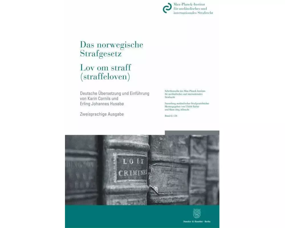 Das norwegische Strafgesetz / Lov om straff (straffeloven)