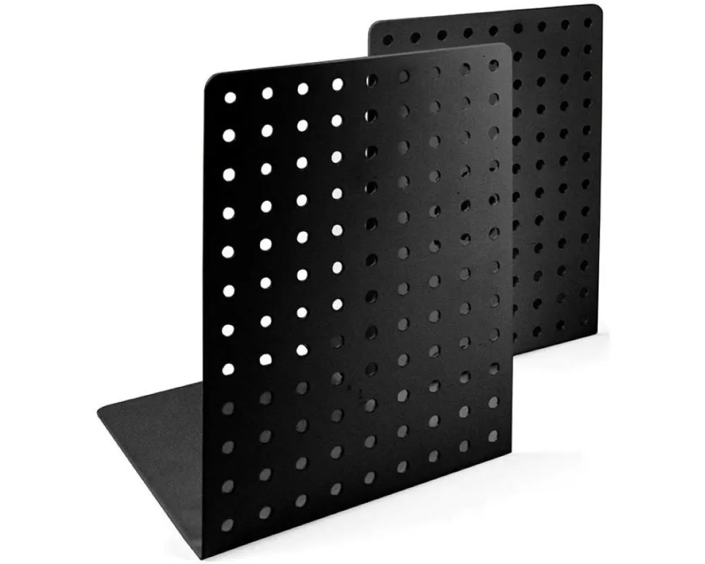Trendform Buchstütze Dots 2er Set, Schwarz