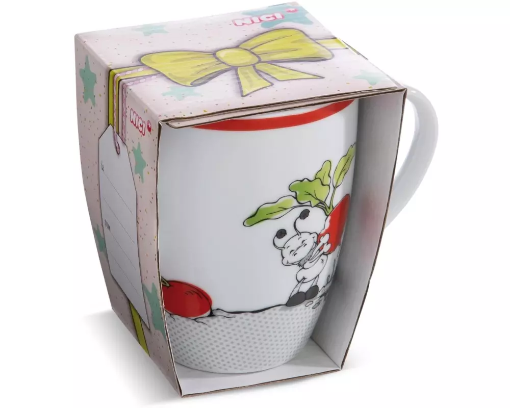 Nici Green Universaltasse Ameise Enzi 310 ml, 1 Stück, Rot/Weiss