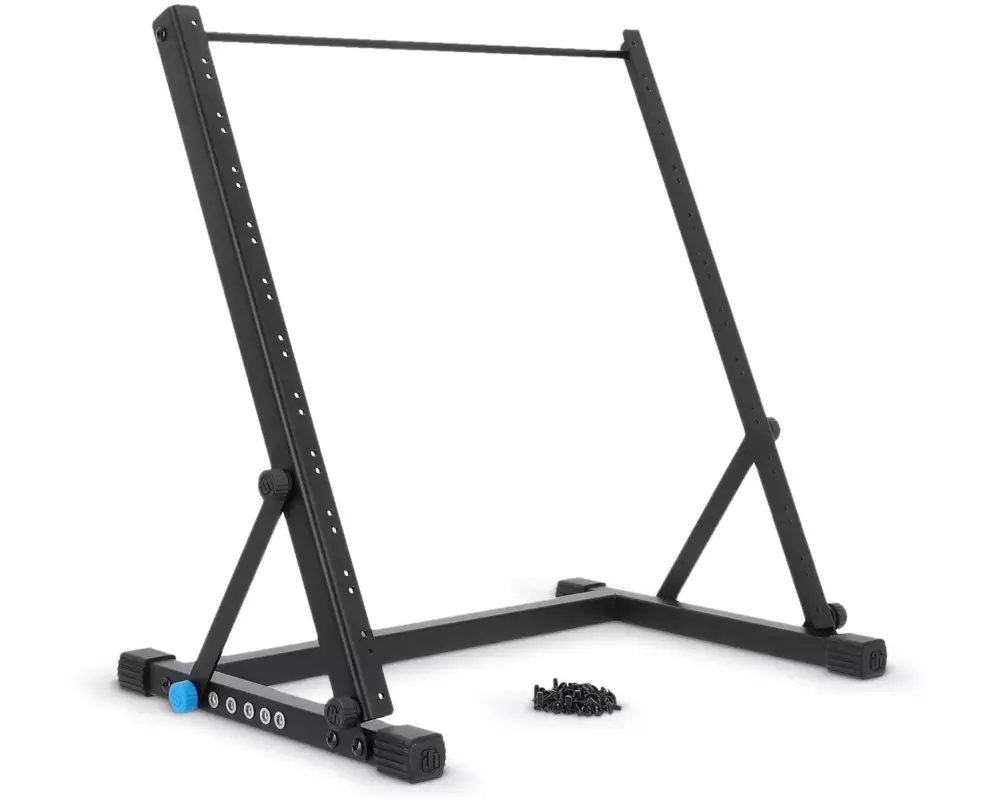 Adam Hall RACK STAND 12 Verstellbar, 19?, 12HE, Stahl, Schwarz