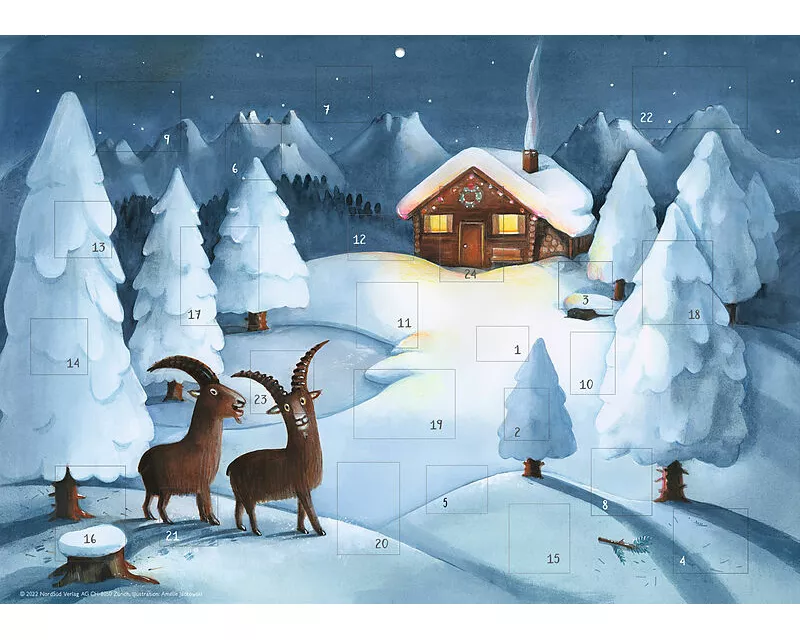 Gian und Giachen Bock uf Wiahnachta Adventskalender