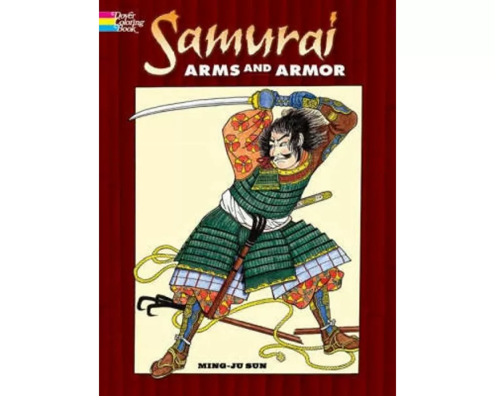 Samurai Arms and Armor Coloring Book