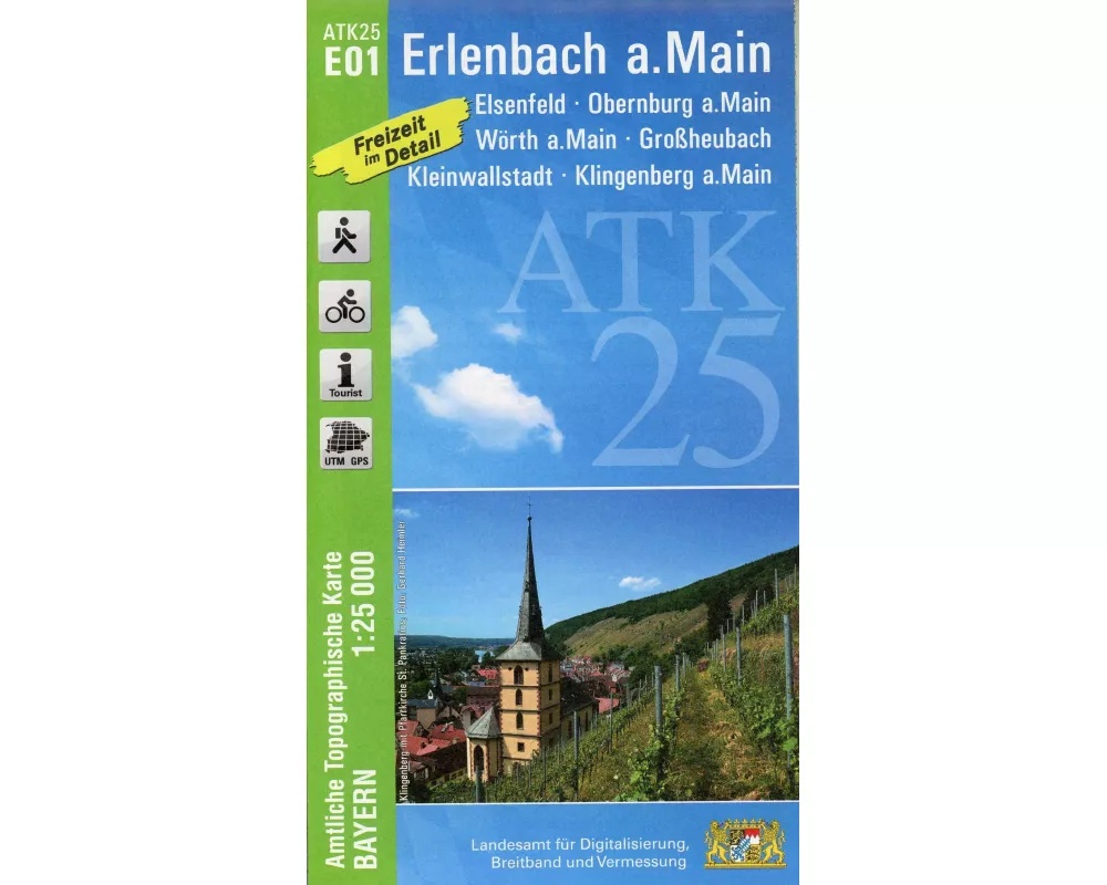 ATK25-E01 Erlenbach a.Main (Amtliche Topographische Karte 1:25000)