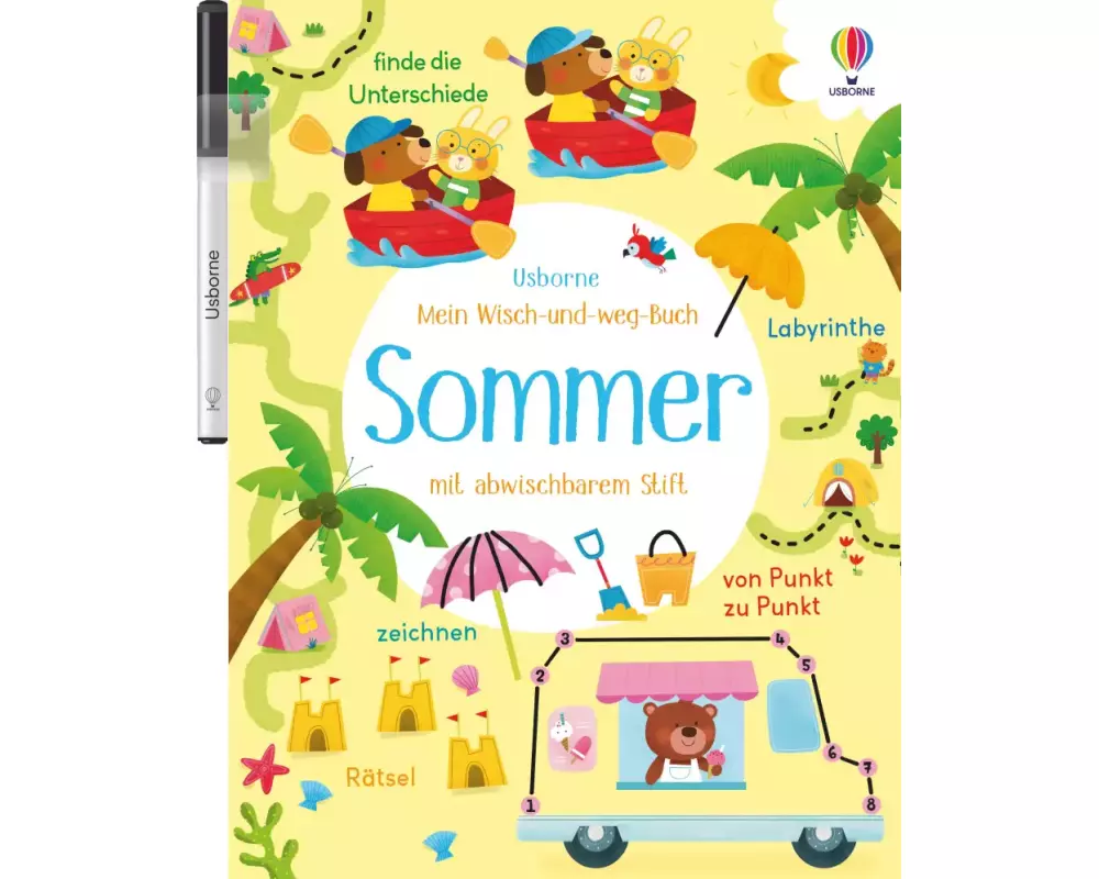 Mein Wisch-und-weg-Buch: Sommer