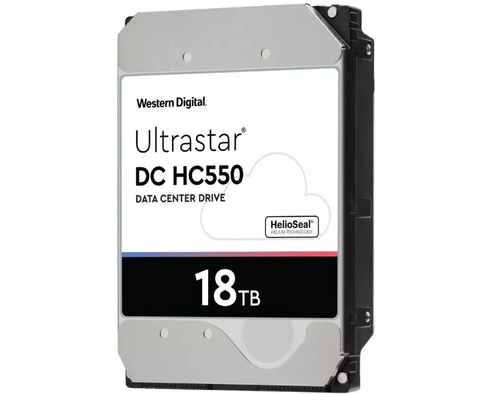 Western Digital Harddisk Ultrastar DC HC550 3.5" SATA 18 TB