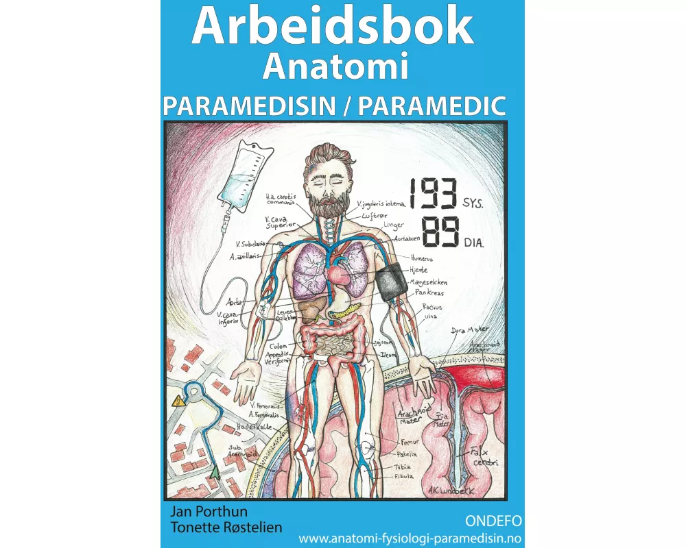 Arbeidsbok Anatomi for Paramedisin og Paramedic