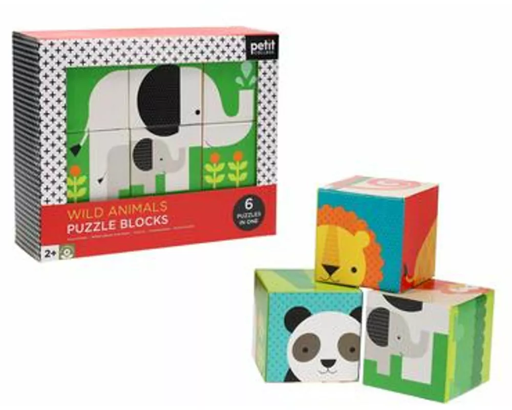 Wild Animals Puzzle Blocks
