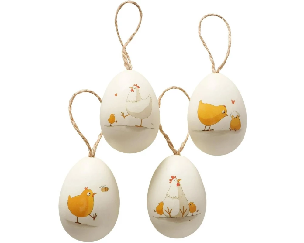 Boltze Ostereier Henny 4-teiliges Set