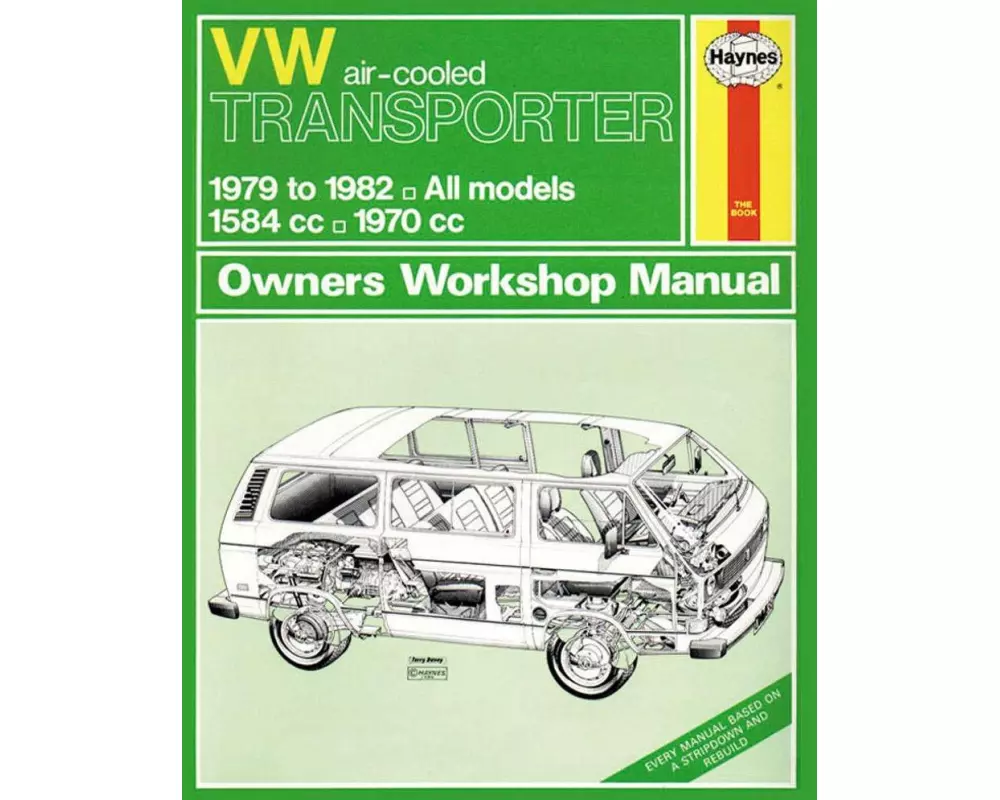 VW Transporter (air-cooled) Petrol (79 - 82) Haynes Repair Manual
