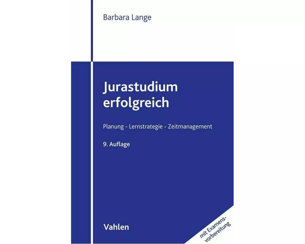 Jurastudium erfolgreich