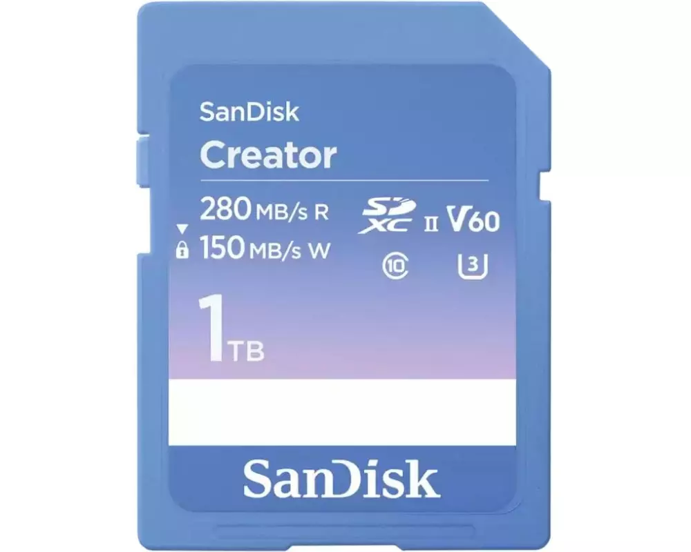 Extreme PRO 1TB V60 Blue Creator Card