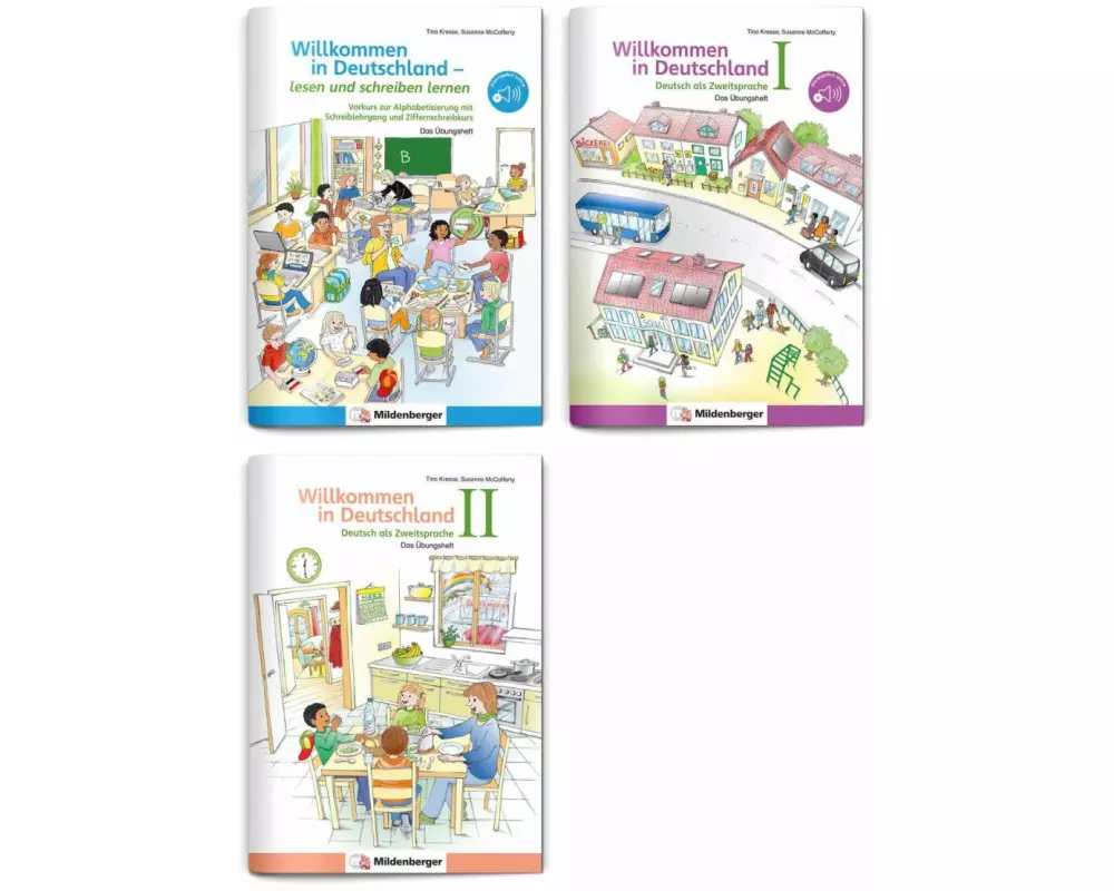 Sicher in die Grundschule - Paket: Deutsch als Zweitsprache (3 Hefte)