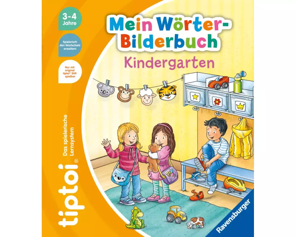 tiptoi Mein Wörter-Bilderbuch - Kindergarten