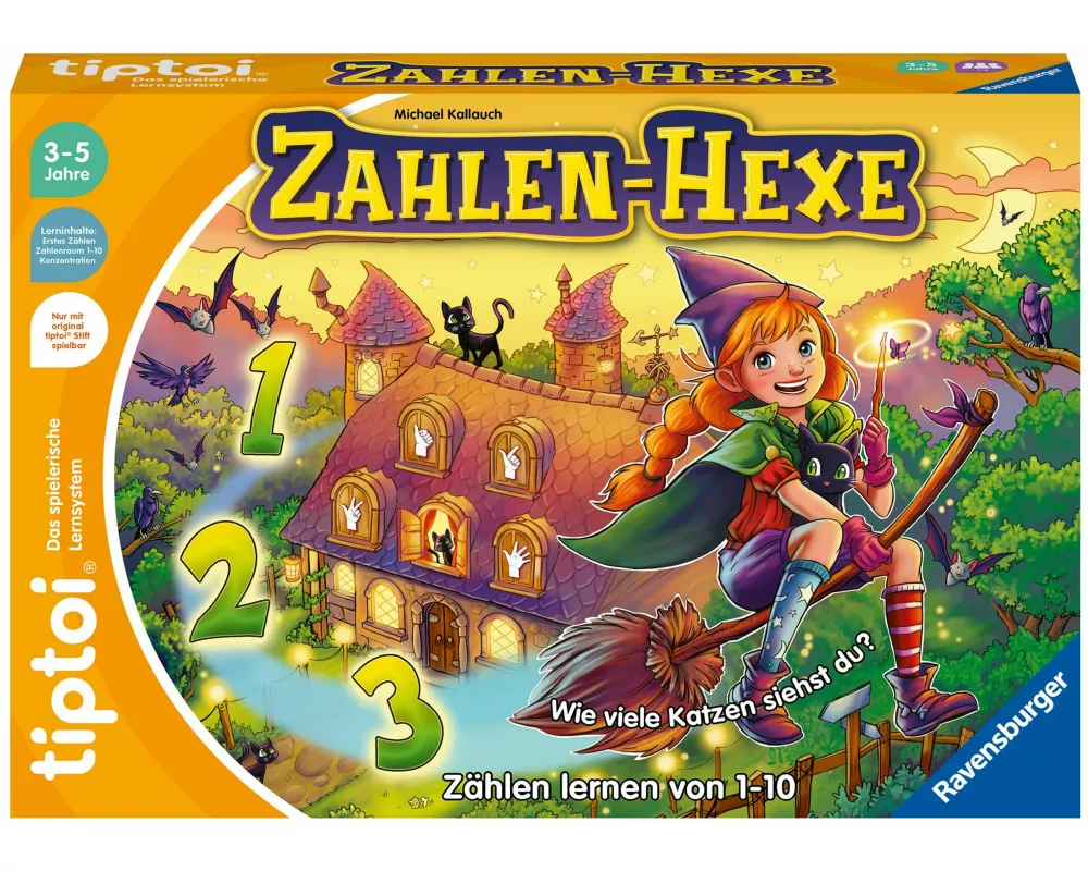 tiptoi Zahlen-Hexe - ab 3 Jahre