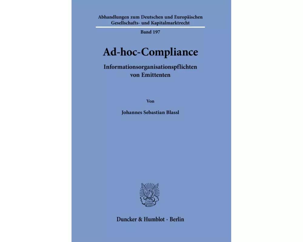 Ad-hoc-Compliance