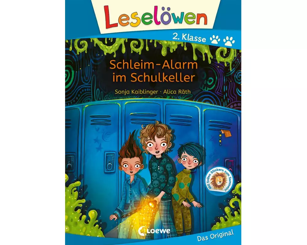 Leselöwen 2. Klasse - Schleim-Alarm im Schulkeller