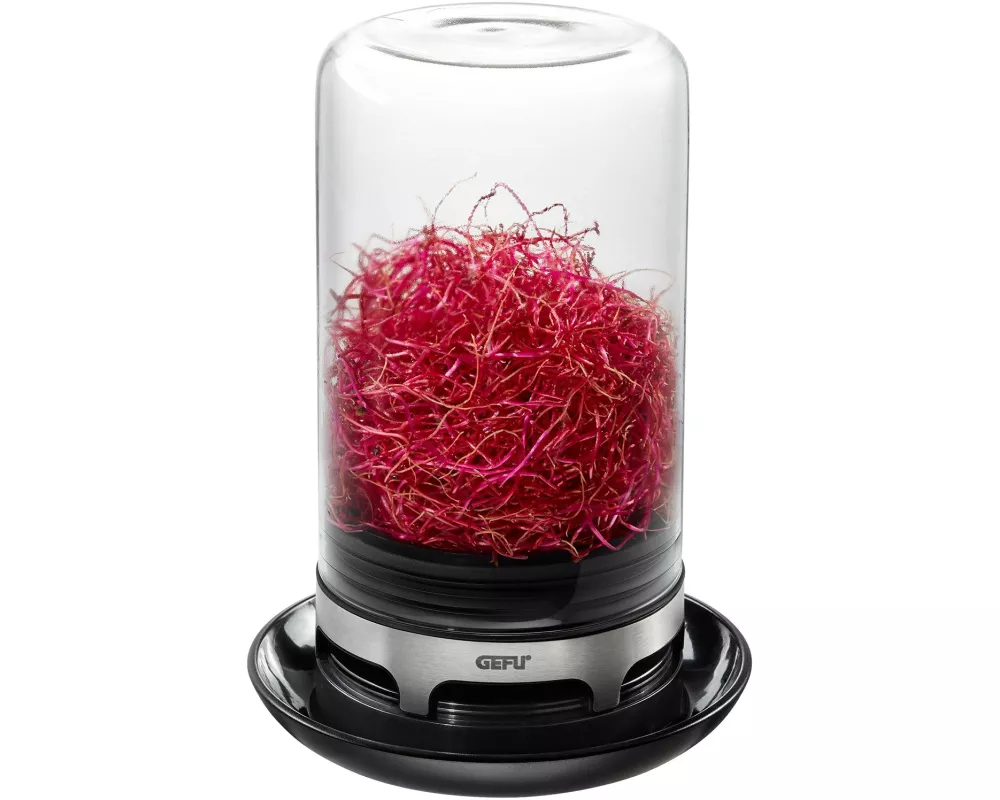 GEFU Sprossenglas Bivita 0.75 l, Schwarz