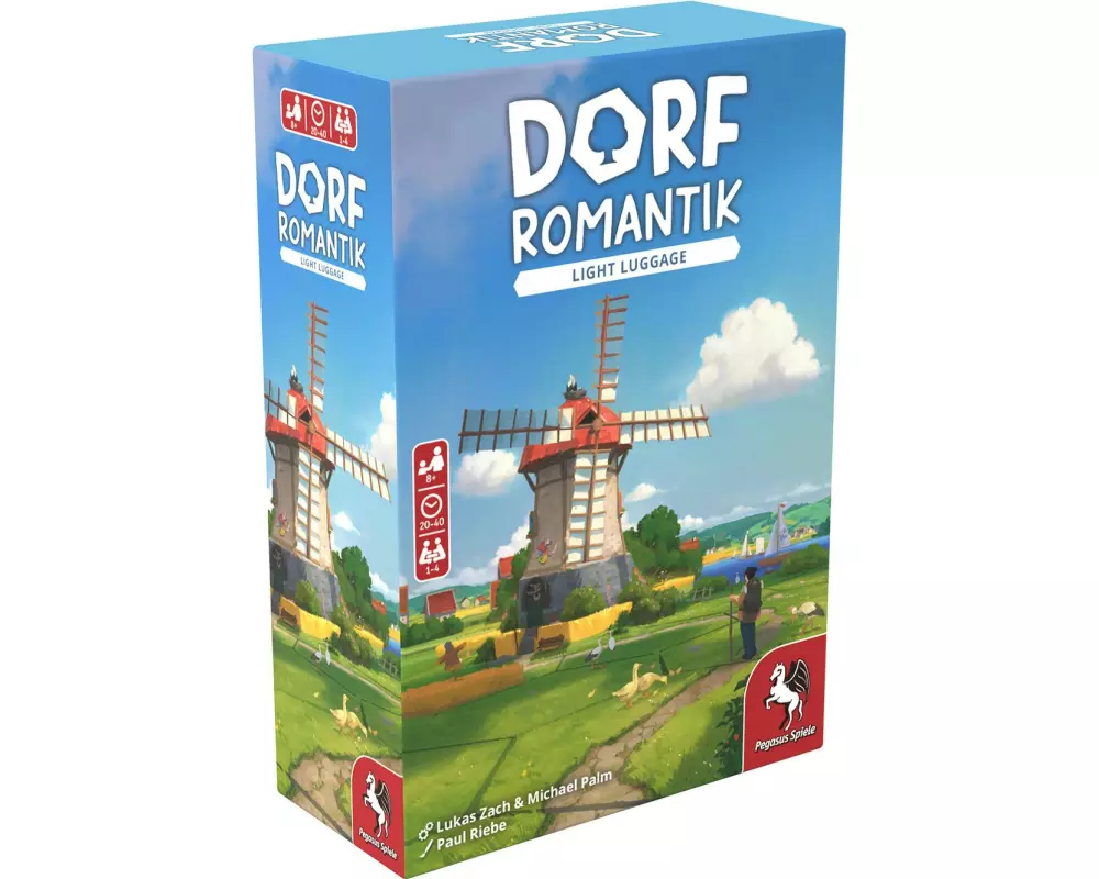 Pegasus Spiele Familienspiel Dorfromantik – Light Luggage -EN-