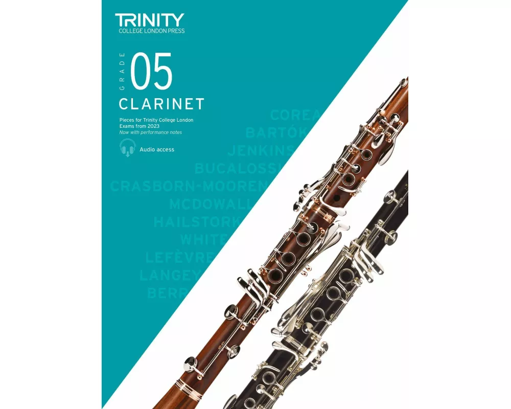Trinity College London Clarinet Exam Pieces from 2023: Grade 5