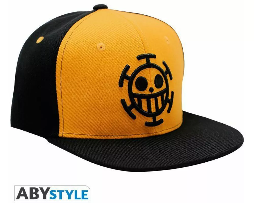 ONE PIECE - Snapback Cap - Black & Yellow - Trafalgar