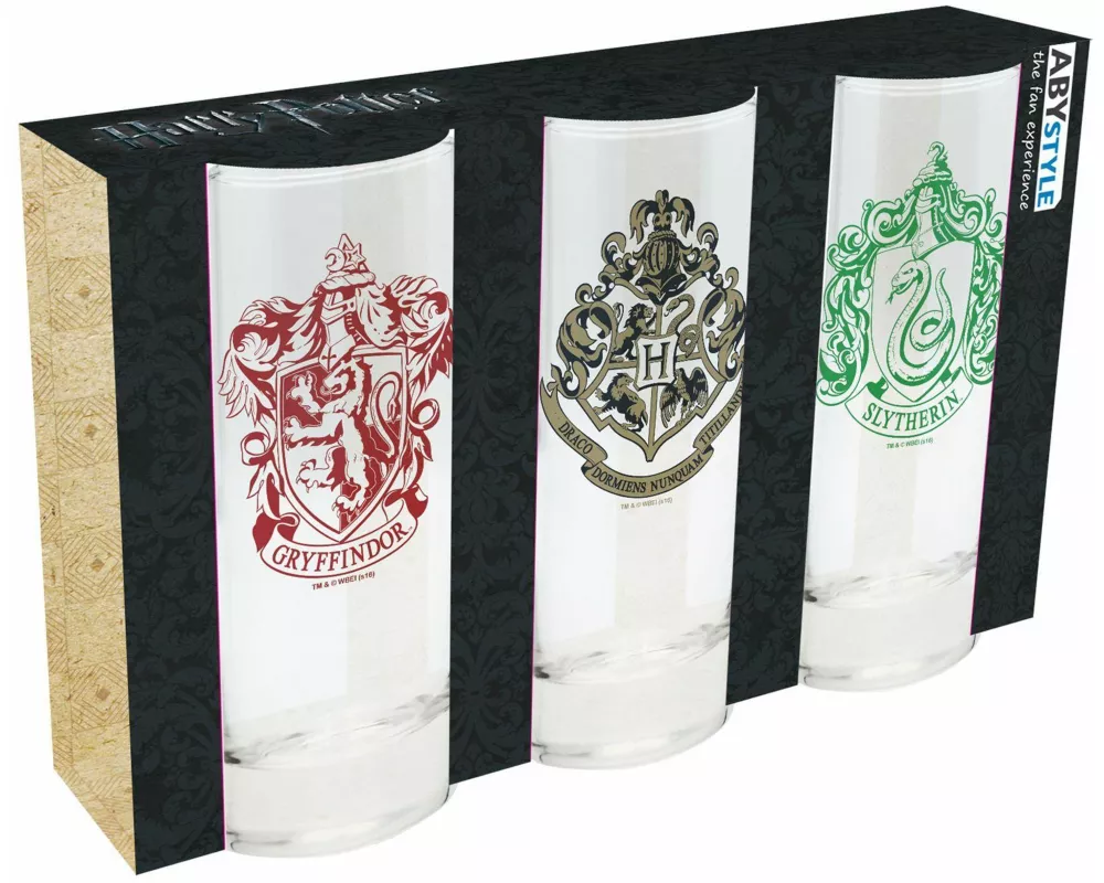 HARRY POTTER - 3 glasses set
