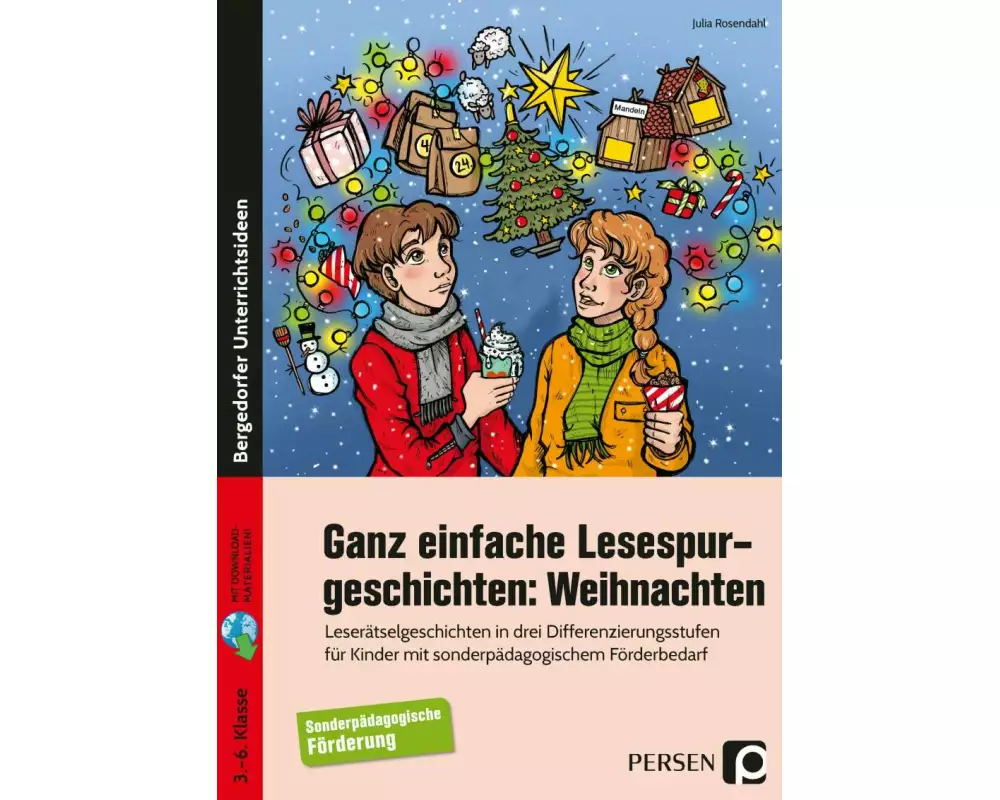 Ganz einfache Lesespurgeschichten: Weihnachten
