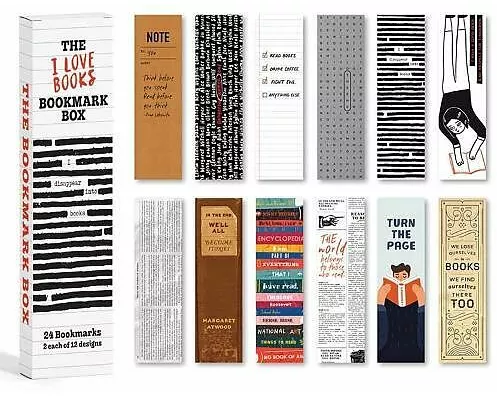 I Love Books Bookmark Box