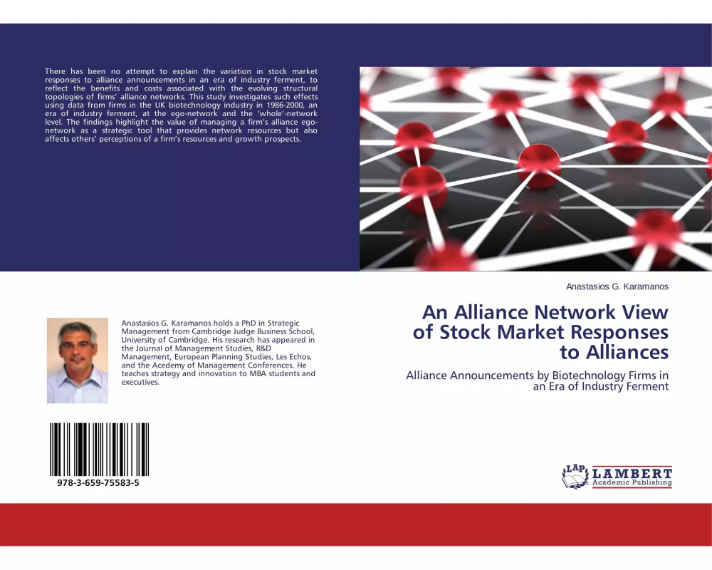 An Alliance Network View of Stock Market Responses to Alliances