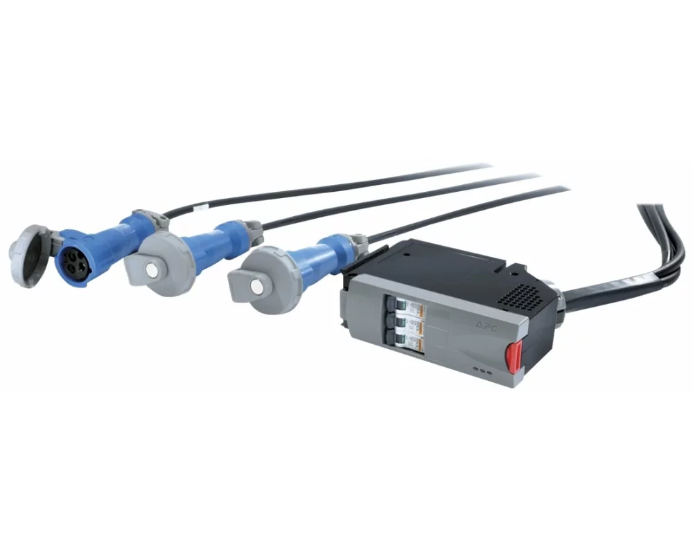 APC IT Power Distribution Module 3x1 Pole 3 Wire 16A 3xIEC309 300cm 360cm 420cm