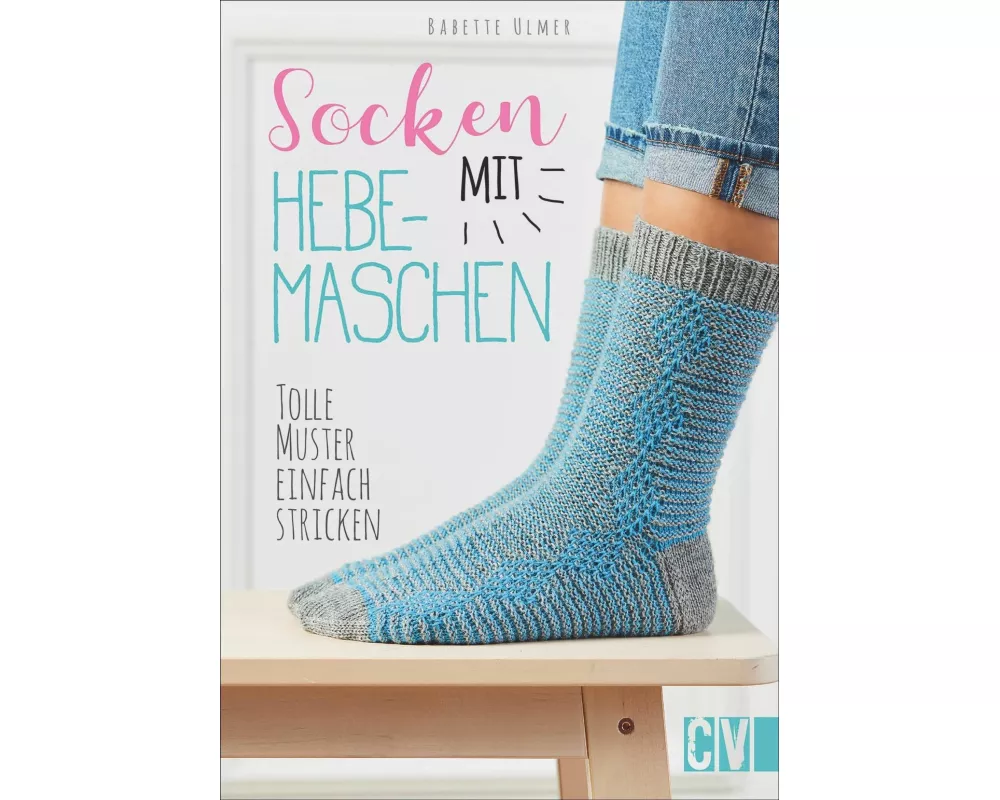 Socken mit Hebemaschen