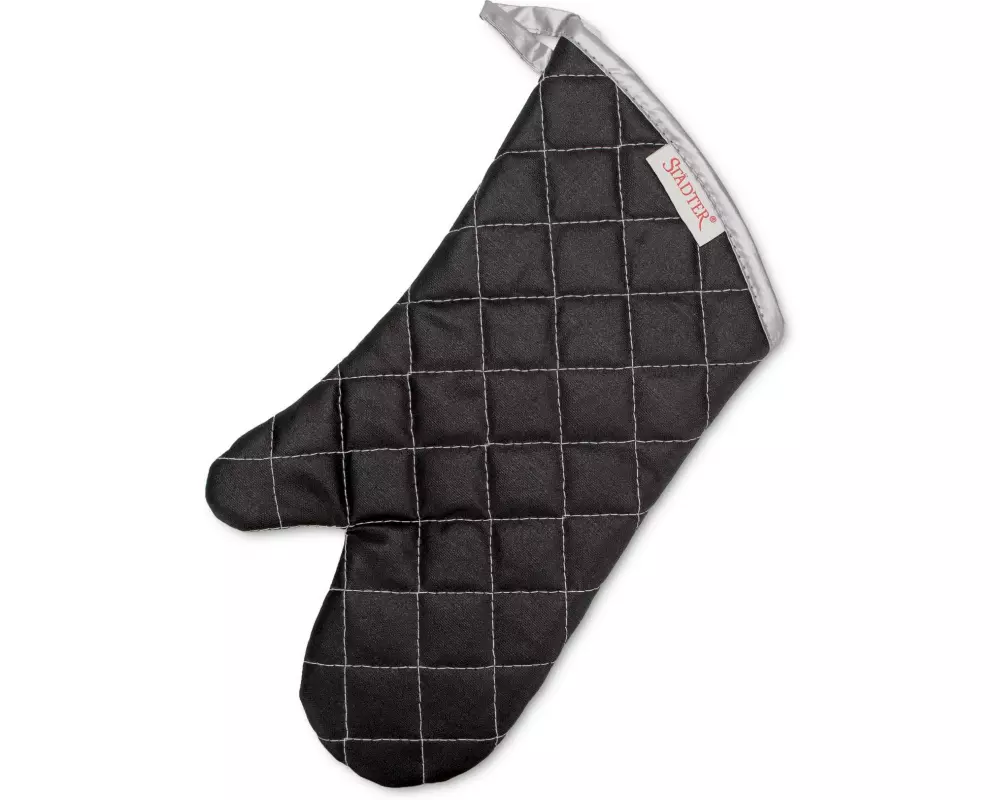 Städter Küchenhandschuh 36.5 x 18 cm, Schwarz