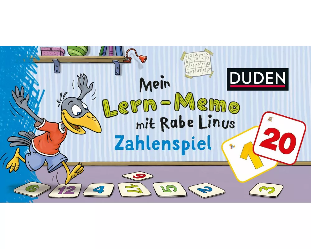 Mein Lern-Memo mit Rabe Linus - Zahlenspiel