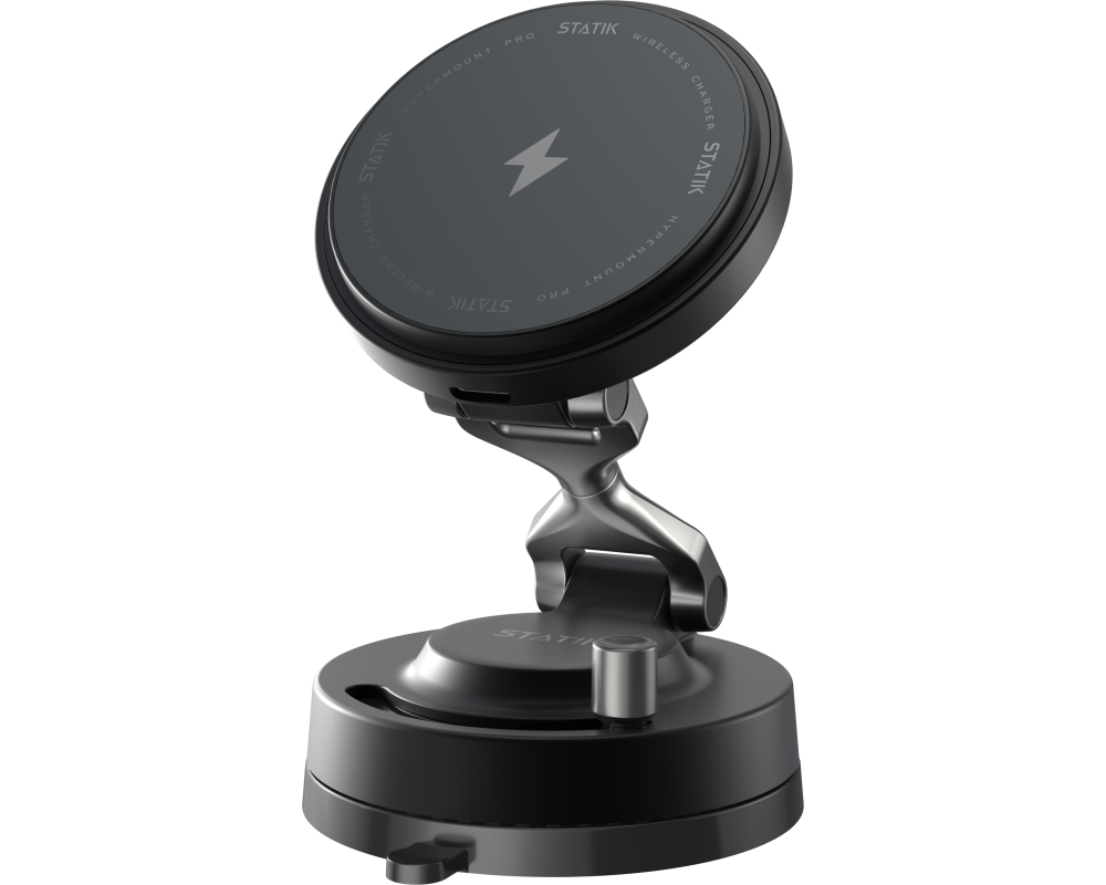 STATIK Magnetic Phone Mount Pro PUP-0661-BLK HyperMount Vacum Wireless