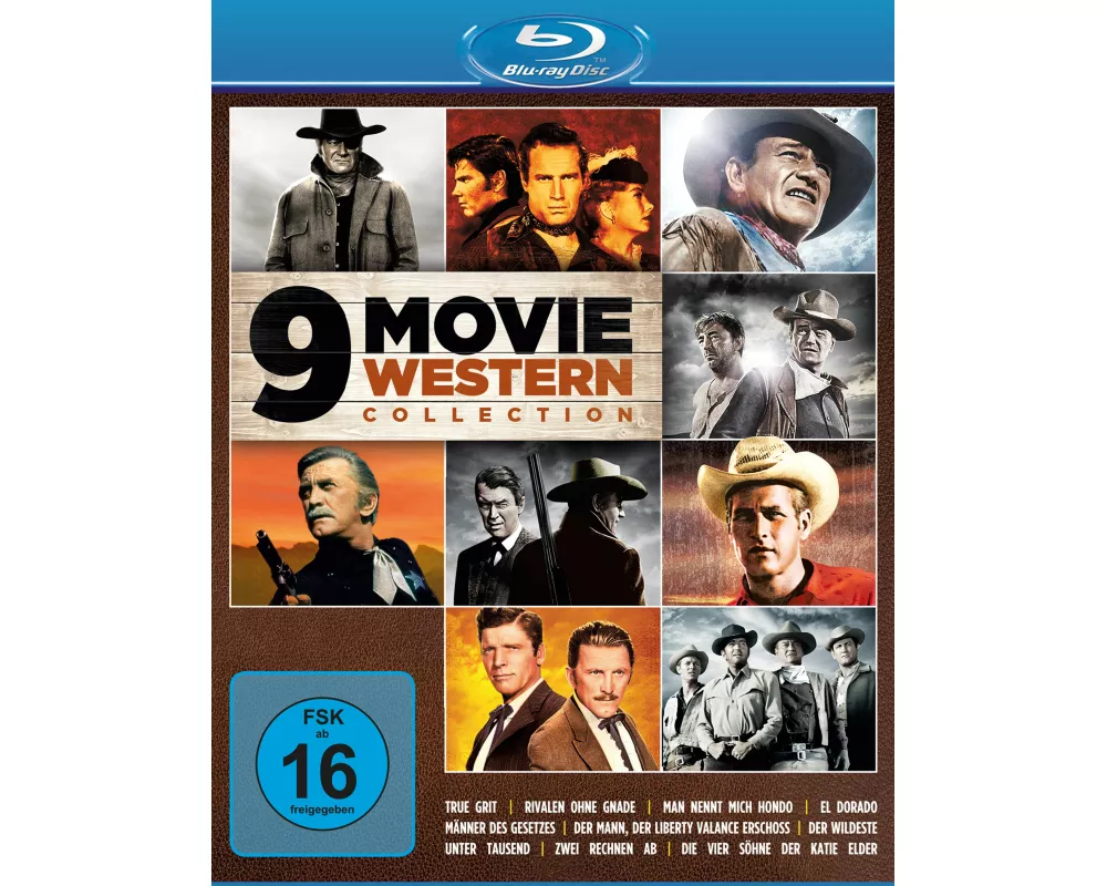 9 Movie Western Collection