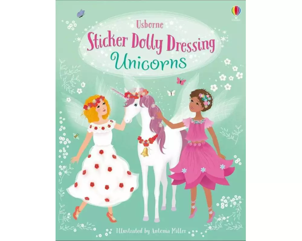 Sticker Dolly Dressing Unicorns