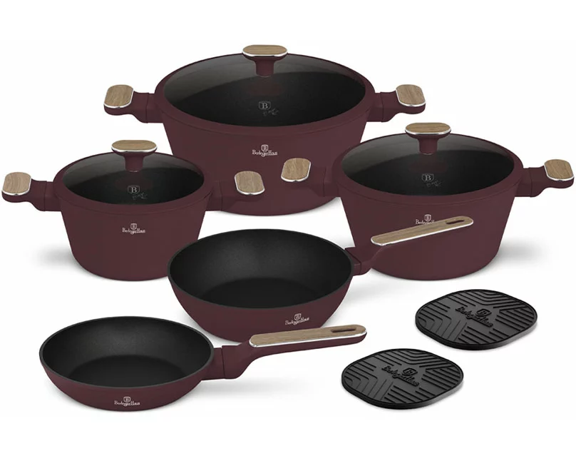 Berlinger Haus 10-teiliges Kochgeschirr-Set Leonardo Nordic Collection