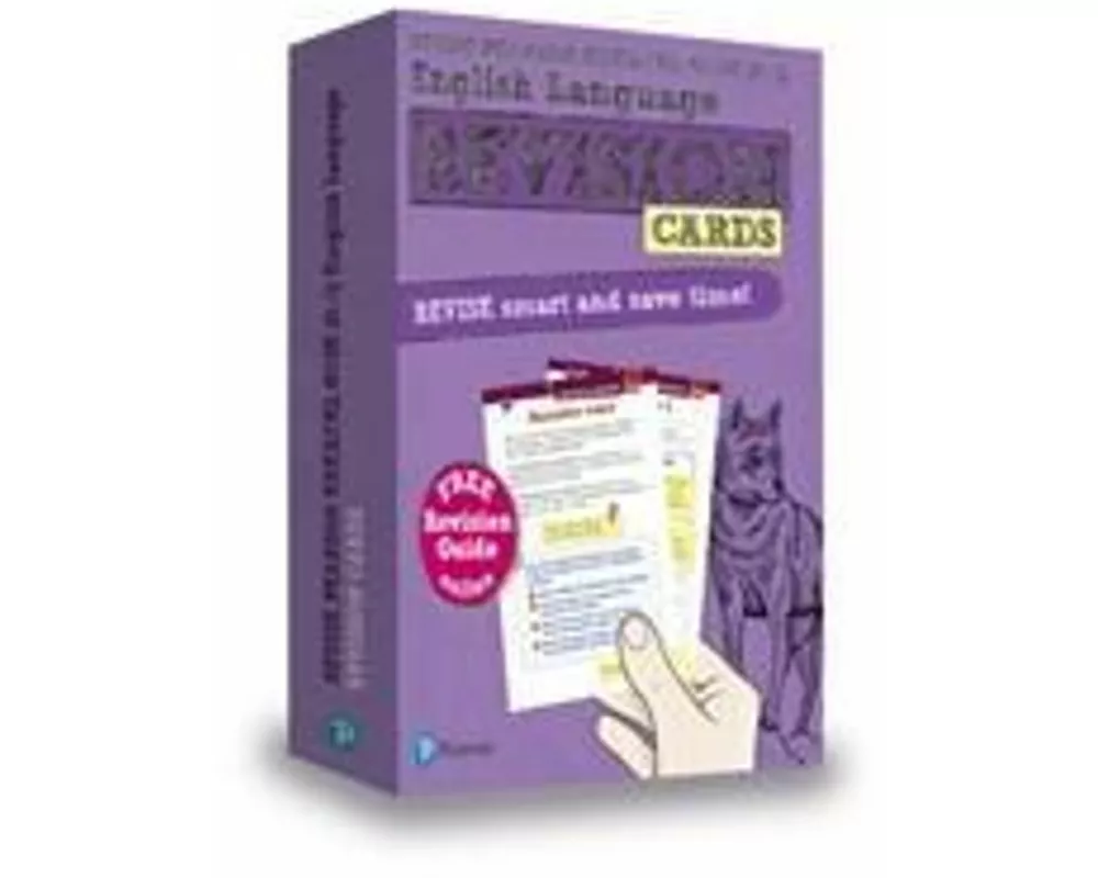 Pearson REVISE Edexcel GCSE English Language Revision Cards - for 2026, 2027 exams